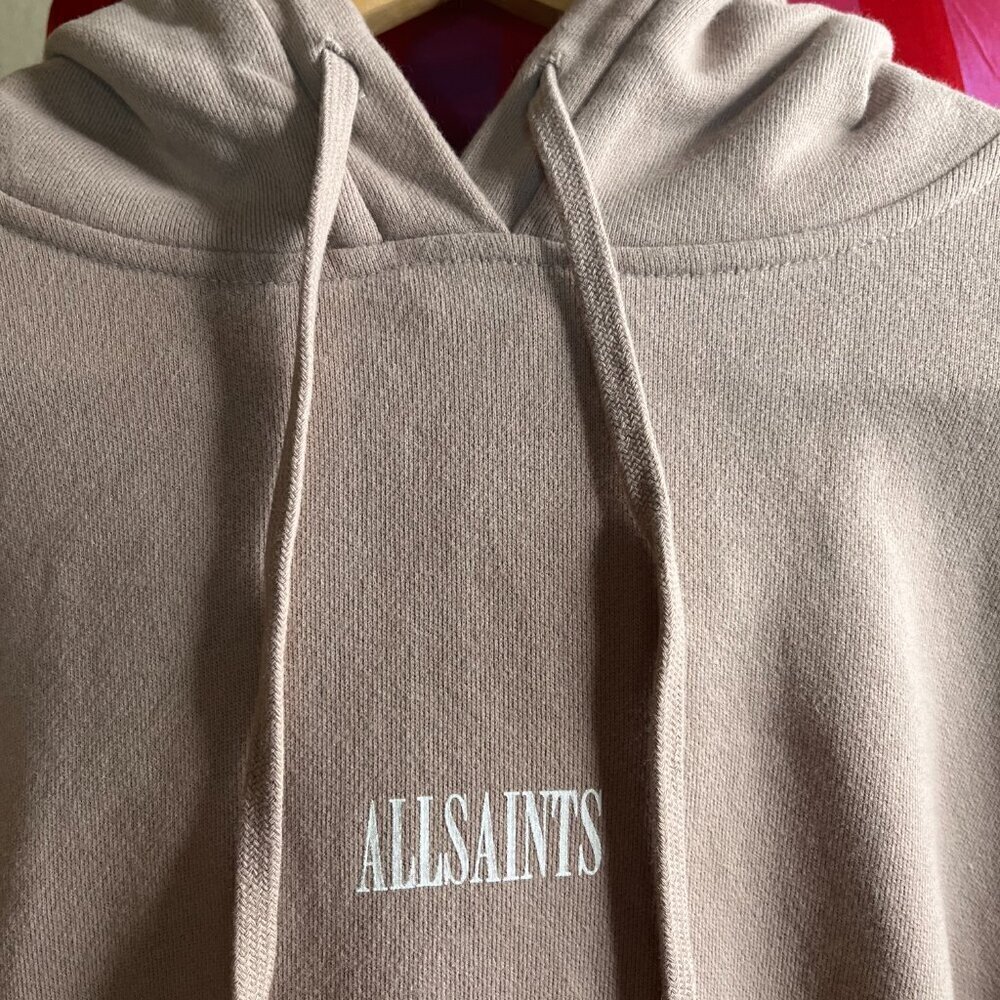 AllSaints Hoodie - Taupe Womens M